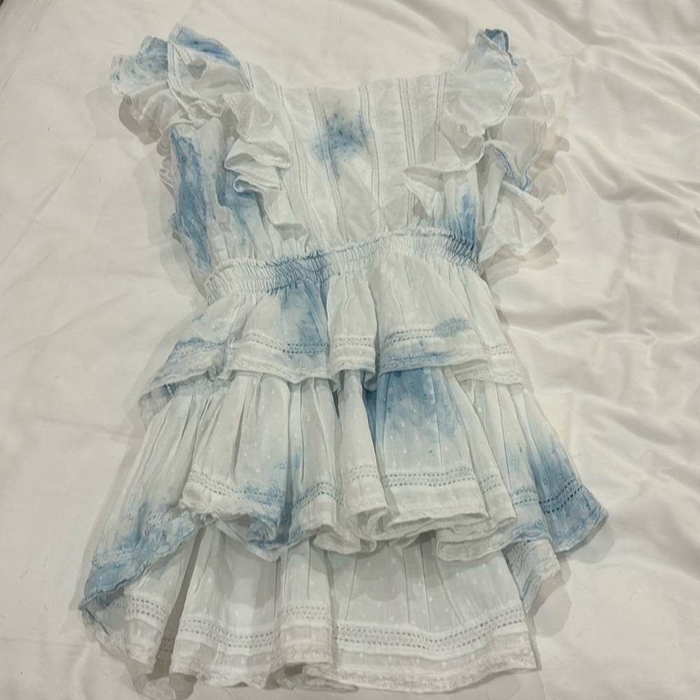 Loveshackfancy Natasha mini dress size xs